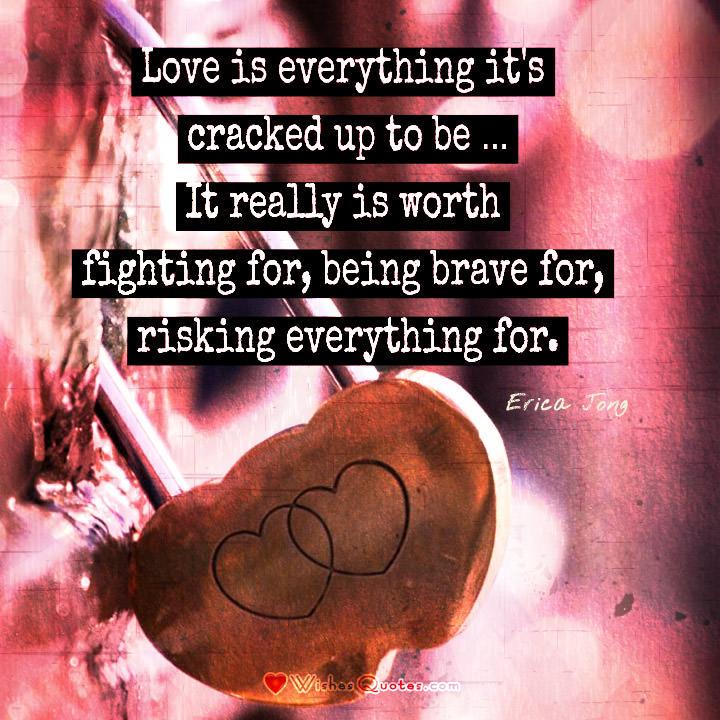 Love is everything it's cracked up to be