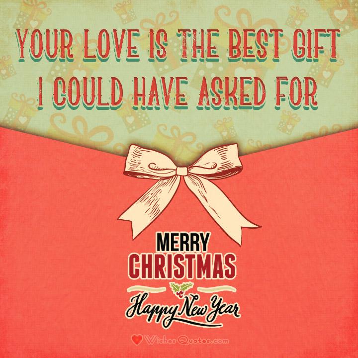 christmas quotes for your love