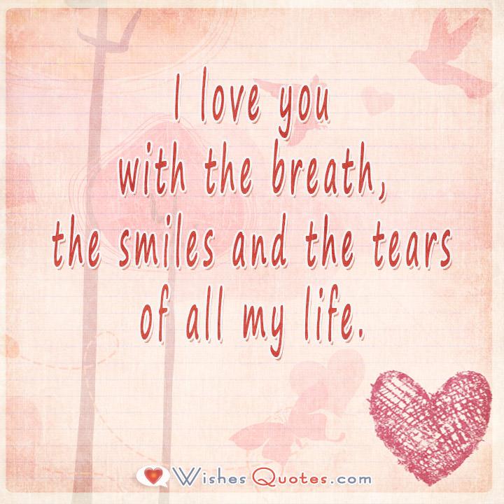 I Love You Quotes 100 Powerful Messages Of Love By Lovewishesquotes