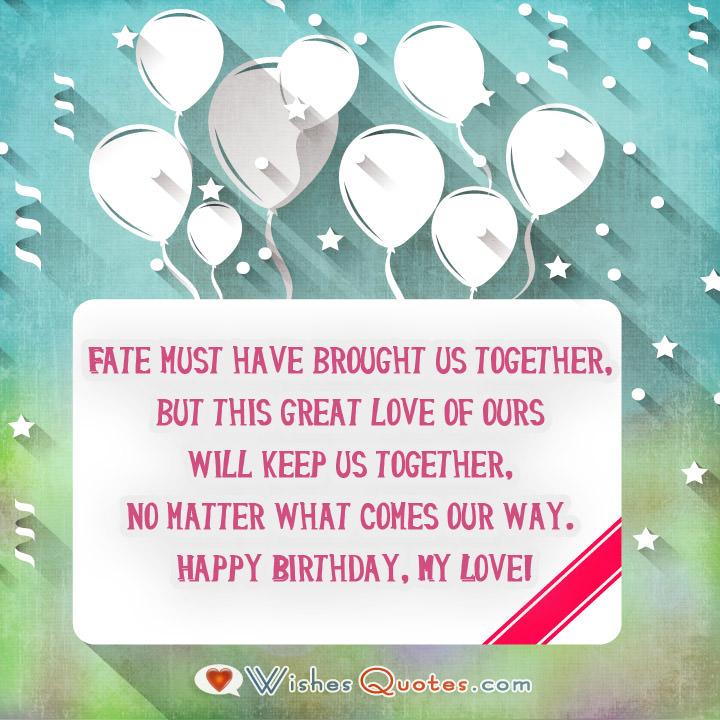 Romantic Birthday Wishes By Lovewishesquotes