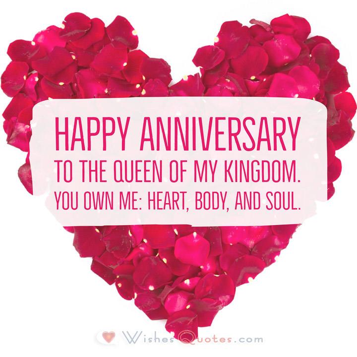 Deepest Wedding Anniversary Messages For Wife By Lovewishesquotes