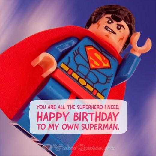 Birthday Wishes For Superhero Boyfriend
