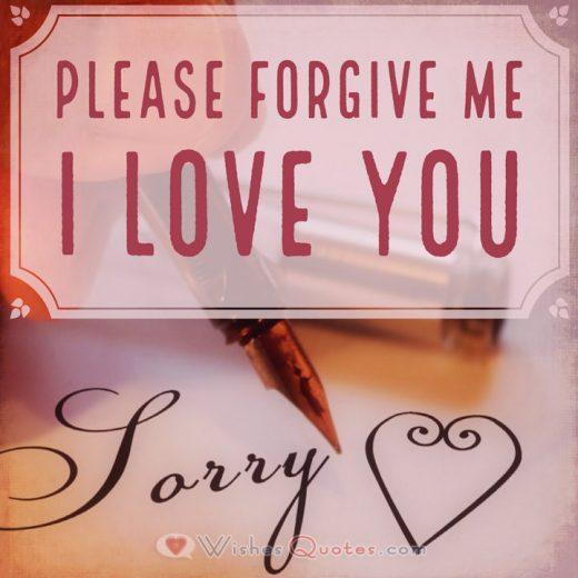 Apology For Boyfriend