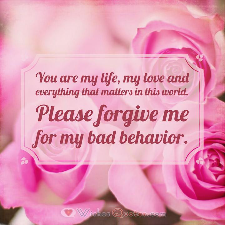 Apology Letters And Sorry Messages For Your Wife By Lovewishesquotes