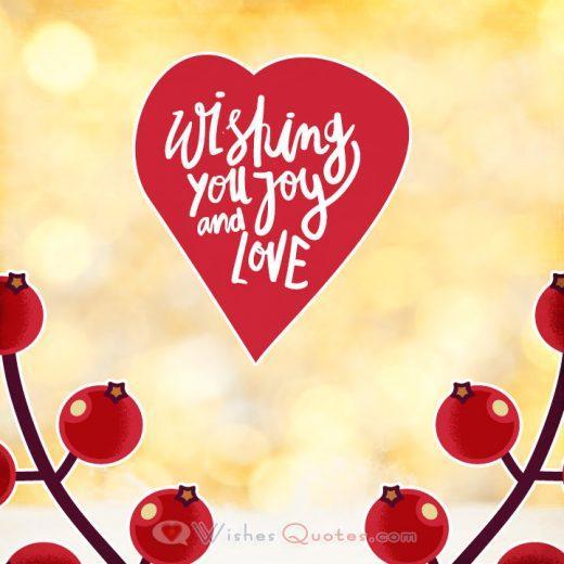 Joy And Love Wishes Joy and love Christmas wishes