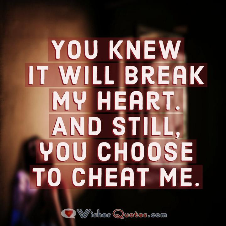 Messages to a Cheating Girlfriend or Wife By LoveWishesQuotes