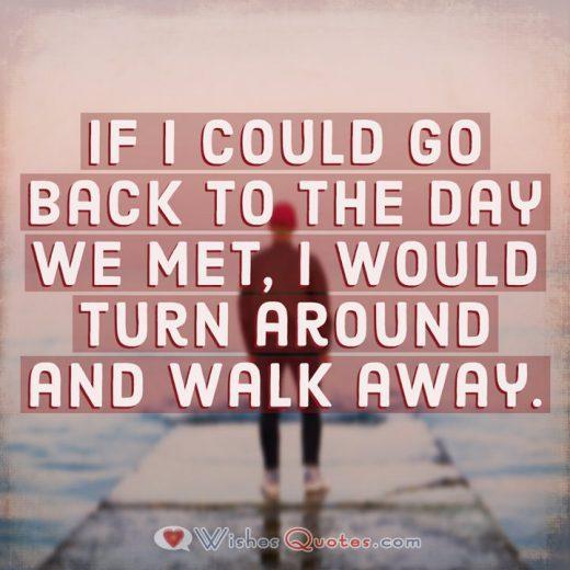 Cheating Messages Turn Around And Walk Away Cheating Messages Turn Around And Walk Away