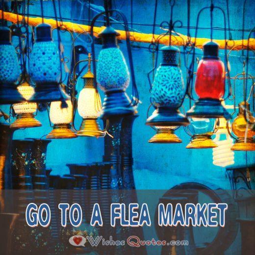 Go To A Flea Market First Date Ideas Go To A Flea Market