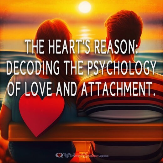 The Heart’s Reason: Decoding The Psychology Of Love And Attachment
